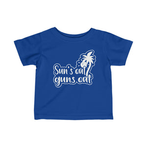 Suns Out Guns Out Infant Fine Jersey Tee