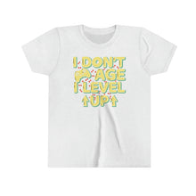 Load image into Gallery viewer, I Don&#39;t Age I Level Up Youth Boys T-shirt
