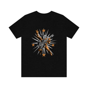 Space RockStar Men's Short Sleeve Graphic Tee