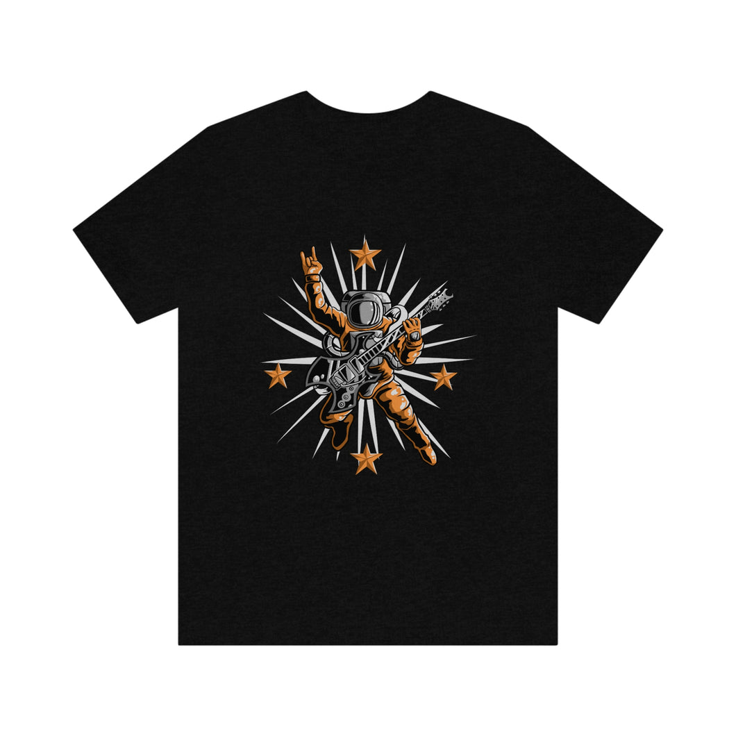 Space RockStar Men's Short Sleeve Graphic Tee