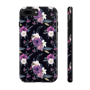 Purple Rose Tough Phone Case, Case-Mate