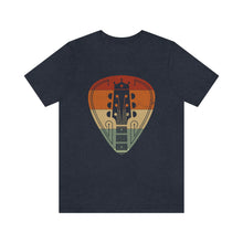 Load image into Gallery viewer, Retro Guitar Pick Men&#39;s Short Sleeve Graphic Tee
