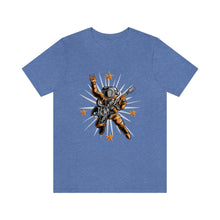 Load image into Gallery viewer, Space RockStar Men&#39;s Short Sleeve Graphic Tee
