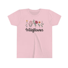 Load image into Gallery viewer, Vintage Wildflowers Girls Youth T-shirt
