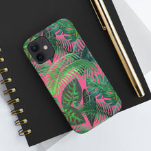 Load image into Gallery viewer, Neon Jungle Pink and Green Tough Phone Case, Case-Mate
