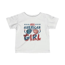 Load image into Gallery viewer, All American Girl Infant Fine Jersey Tee
