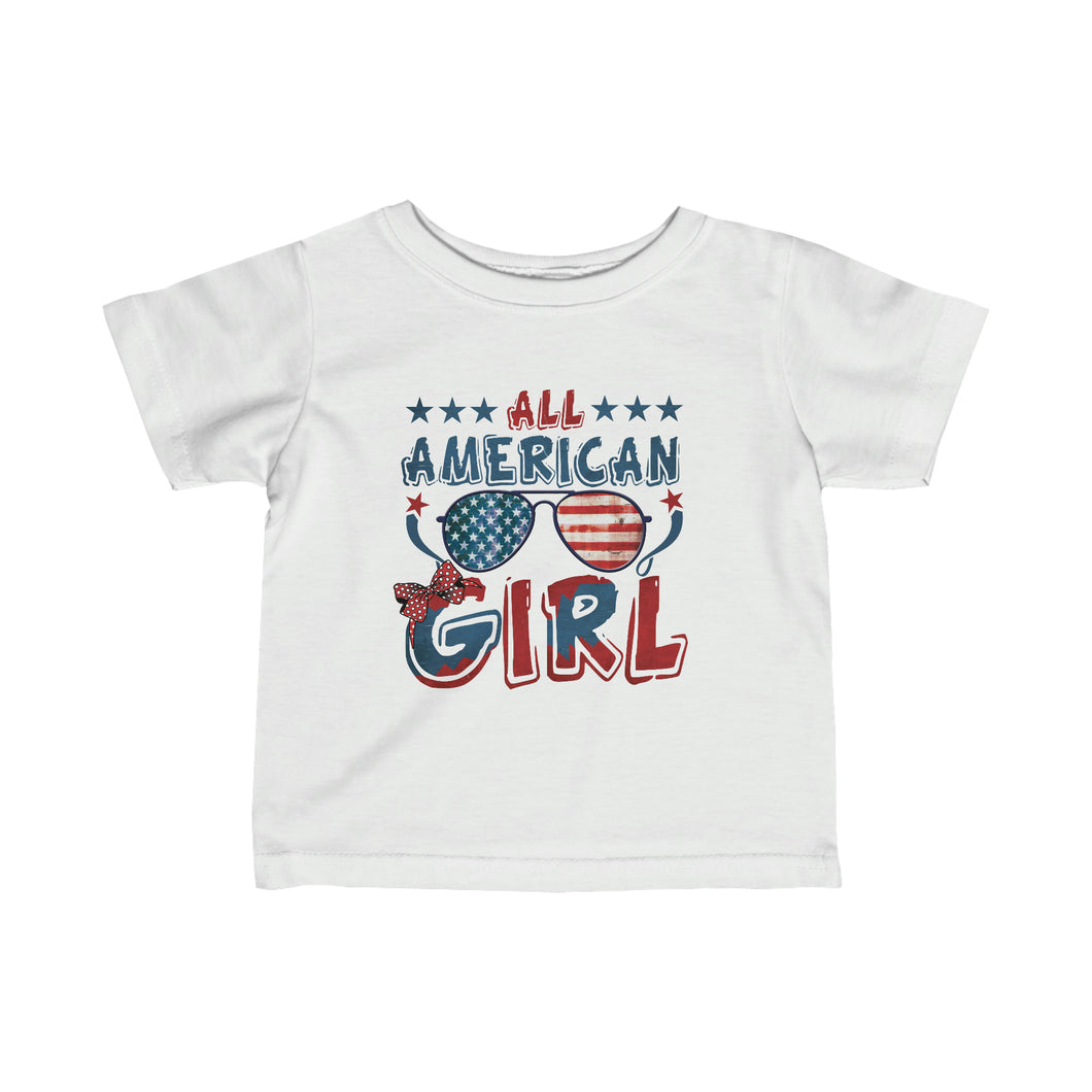 All American Girl Infant Fine Jersey Tee