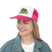 Load image into Gallery viewer, California Beach Rainbow Trucker Cap
