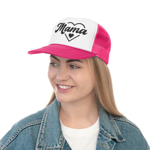 Mama Heart Trucker Caps