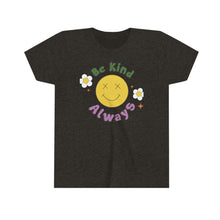 Load image into Gallery viewer, Be Kind Always Youth Girls Retro T-shirt
