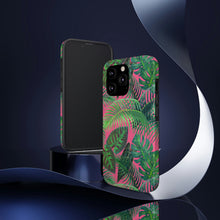 Load image into Gallery viewer, Neon Jungle Pink and Green Tough Phone Case, Case-Mate
