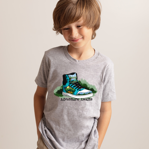 Adventure Awaits Youth Boys T-shirt