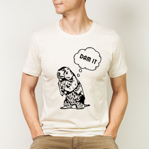 Dam It Beaver Men's Graphic T-shirt