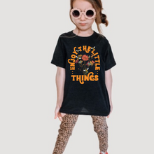 Load image into Gallery viewer, Enjoy The Little Things Youth Girls Retro T-shirt
