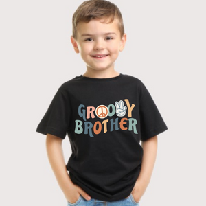 Groovy Brother Youth Boys T-shirt