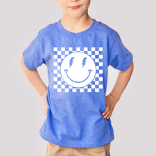 Load image into Gallery viewer, Happy Checker Youth Boys T-shirt
