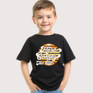 Here Comes The Sun Vintage Youth Boys T-shirt