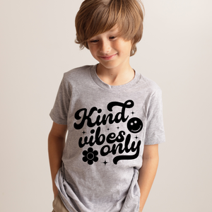 Kind Vibes Only Youth Boys T-shirt