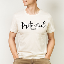 Load image into Gallery viewer, Protected Psalm 91 Men&#39;s Short Sleeve Graphic Tee
