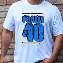 Load image into Gallery viewer, Psalm 40 Men&#39;s Short Sleeve Graphic Tee
