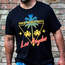 Load image into Gallery viewer, Santa Monica Beach Men&#39;s Short Sleeve Graphic Tee
