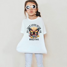 Load image into Gallery viewer, Self Love Club World Tour Youth Retro T-shirt
