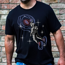 Load image into Gallery viewer, Space Basketball Men&#39;s Short Sleeve Graphic Tee
