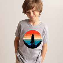 Load image into Gallery viewer, Space Shuttle Retro Boys T-shirt
