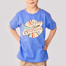 Load image into Gallery viewer, Stay Groovy Boys Retro T-shirt
