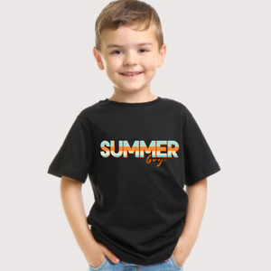 Summer Boy Youth Boys T-shirt