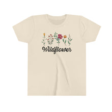 Load image into Gallery viewer, Vintage Wildflowers Girls Youth T-shirt
