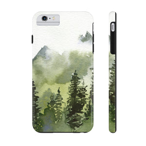 Watercolor Mountains Tough Phone Case, Case-Mate