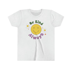 Be Kind Always Youth Girls Retro T-shirt