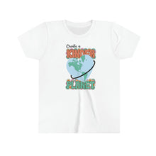 Load image into Gallery viewer, Create a Kinder Planet Girls Youth Retro T-shirt
