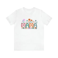 Load image into Gallery viewer, Mama Peace Flowers Women&#39;s Short Sleeve Graphic Tee
