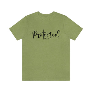 Protected Psalm 91 Men's Short Sleeve Graphic Tee