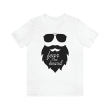 Load image into Gallery viewer, Fear The Beard Men&#39;s Short Sleeve Graphic Tee
