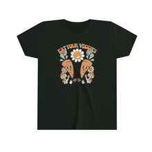 Load image into Gallery viewer, Eat Your Veggies Youth Girls Retro T-shirt
