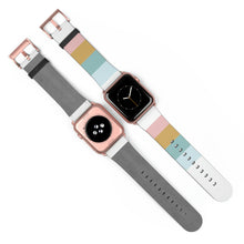 Load image into Gallery viewer, Soft Lined Boho Faux-Leather Apple Watch Band
