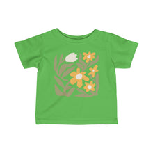 Load image into Gallery viewer, Utopian Flower Abstract Infant Fine Jersey Tee
