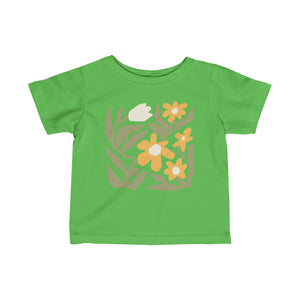 Utopian Flower Abstract Infant Fine Jersey Tee