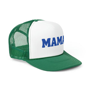 Mama Blue Retro Trucker Cap