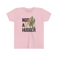 Load image into Gallery viewer, Not A Hugger Cactus Girls Youth Retro T-shirt
