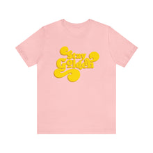 Load image into Gallery viewer, Stay Golden Retro Letters Short Sleeve Graphic Tee
