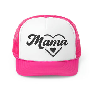 Mama Heart Trucker Caps