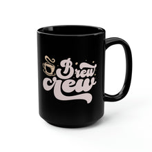 Load image into Gallery viewer, Brew Crew Black Mug, 15oz
