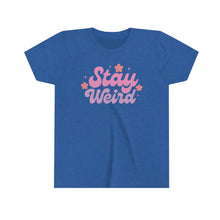 Load image into Gallery viewer, Stay Weird Girls Youth Retro T-shirt
