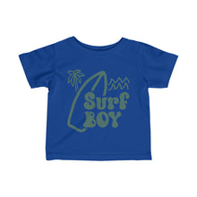 Load image into Gallery viewer, Surf Boy Infant Fine Jersey Tee
