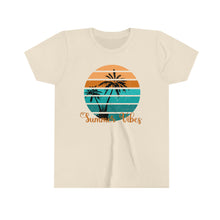 Load image into Gallery viewer, Summer Vibes Retro Youth Boys T-shirt
