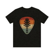 Load image into Gallery viewer, Retro Guitar Pick Men&#39;s Short Sleeve Graphic Tee
